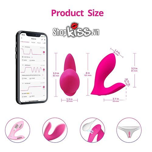  Đánh giá Trứng rung gắn quần lót massage điểm G Lovense Flexer – Điều khiển qua app mới nhất