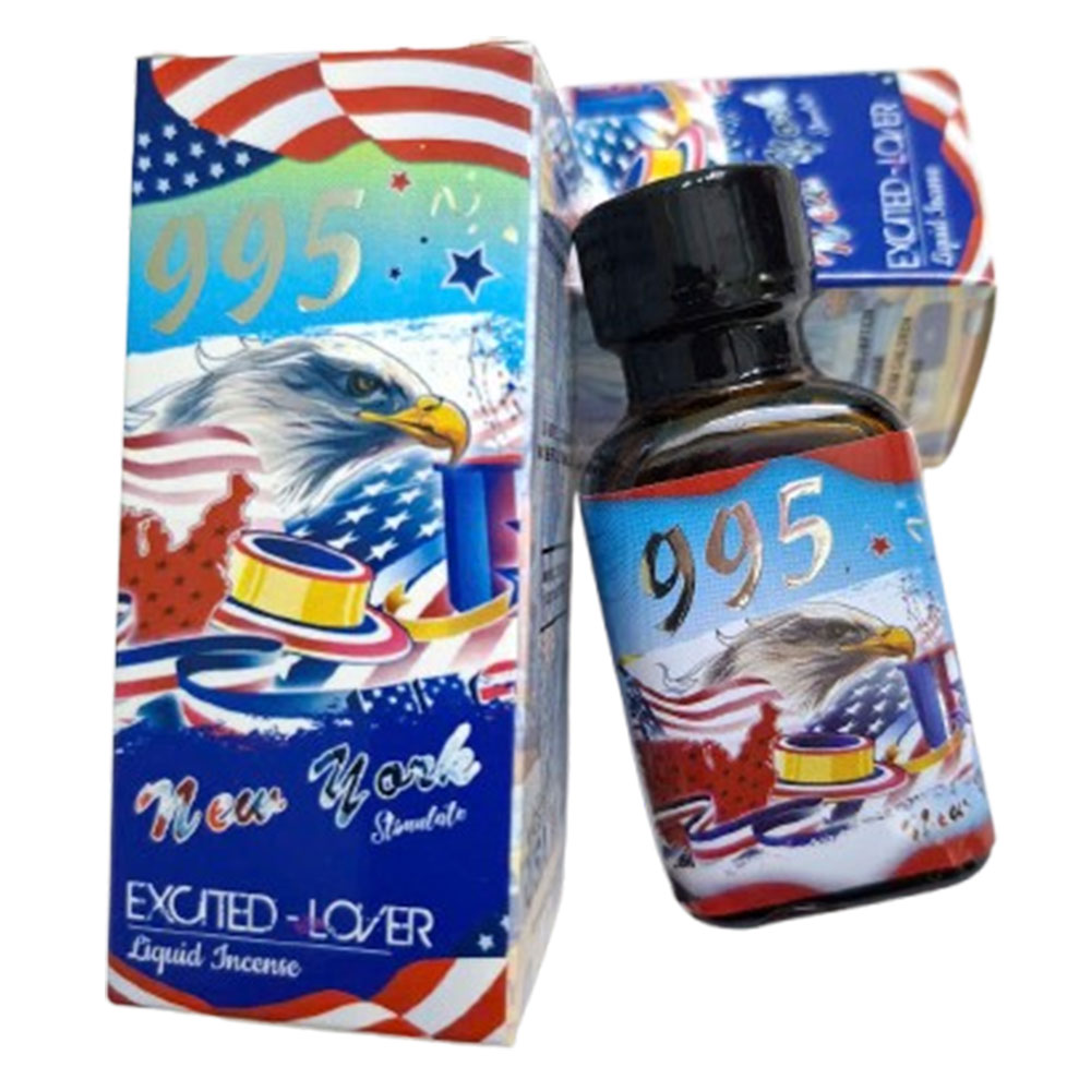Chai Hít Popper 995 New York 40ml USA Kích Thích Mạnh Mẽ