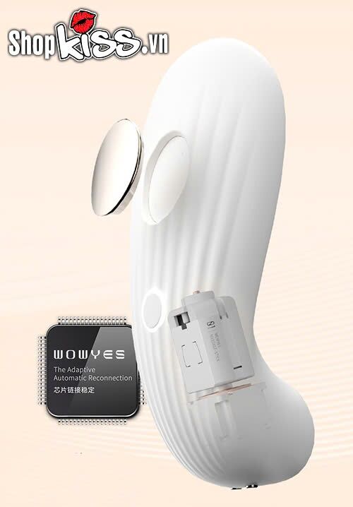 Trứng rung gắn quần lót A4 Shell WOWYES kích thích cực khoái