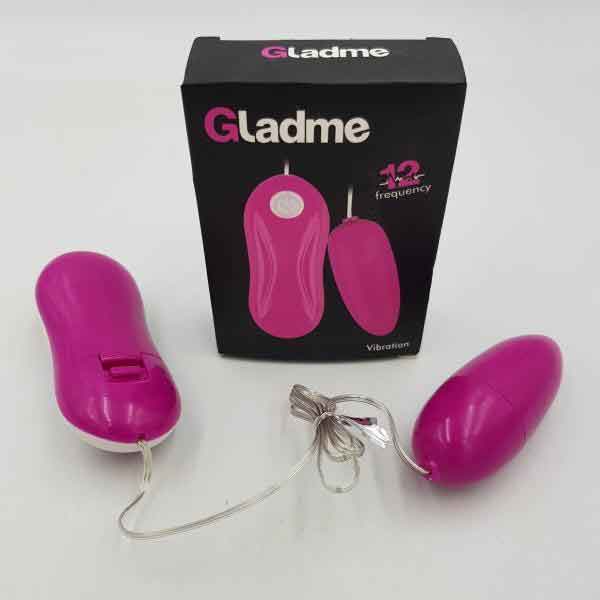 Trứng Rung Gladme Mạnh Mẽ Có Dây Pin AAA Kích Thích Tối Đa
