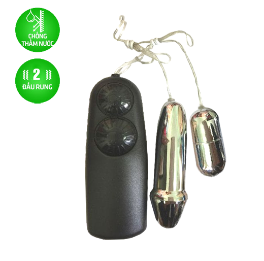 Trứng Rung 2 Đầu Inox Tình Yêu Đặc Biệt Đồ Chơi Người Lớn