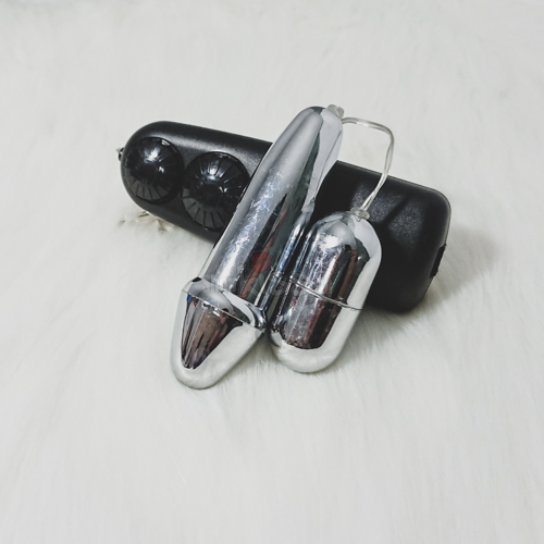Trứng Rung 2 Đầu Inox Tình Yêu Đặc Biệt Đồ Chơi Người Lớn