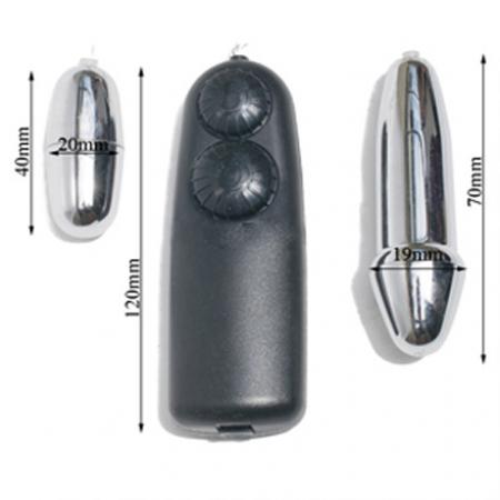 Trứng Rung 2 Đầu Inox Tình Yêu Đặc Biệt Đồ Chơi Người Lớn