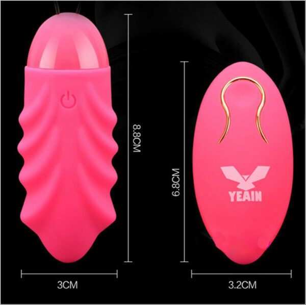 Trứng Rung Yeain Sakura 10 Chế Độ Massage Không Dây Điều Khiển Từ Xa Tiện Lợi