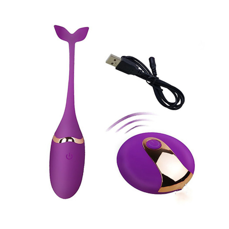 Máy Rung Cá Heo Không Dây 10 Chế Độ Massage Tăng Khoái Cảm