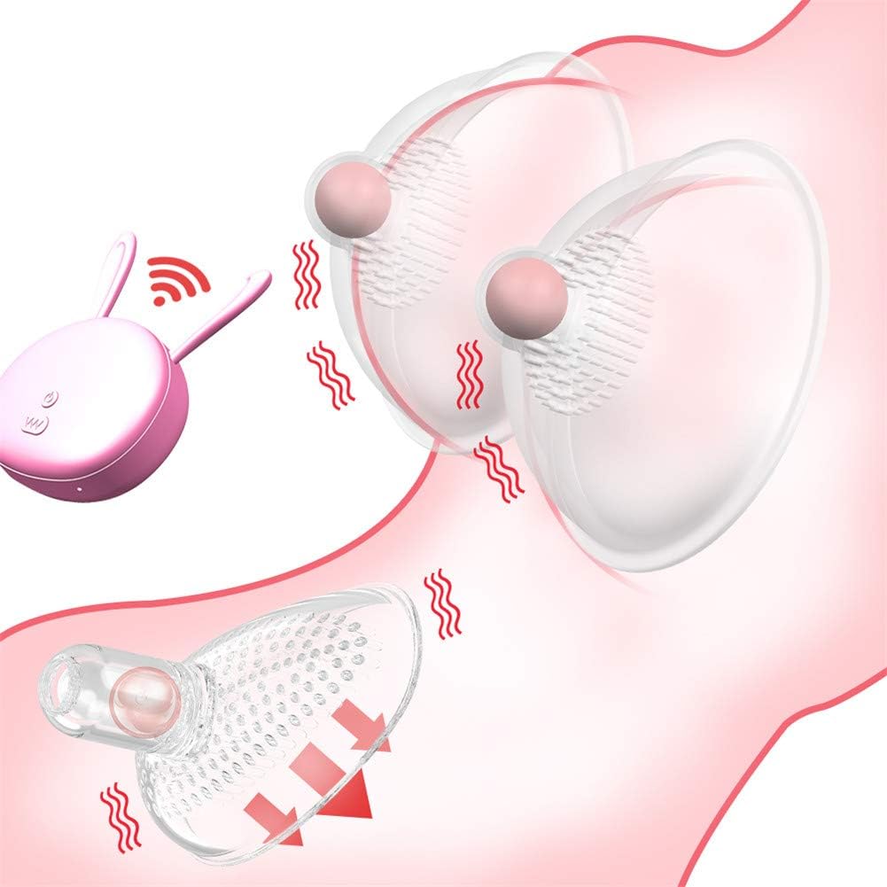 Máy Massage Ngực 10 Chế Độ Rung Mạnh Điều Khiển Từ Xa