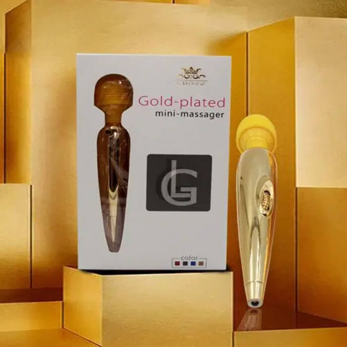  Đại lý Máy Massage Điểm G Sạc Mạ Vàng Mini Massager Gold-Plated Luoge mới nhất