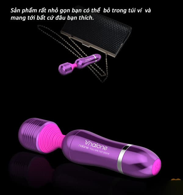 Chày Rung Ynalone Roma Mini Massage Toàn Thân Giảm Đau Tức Thì