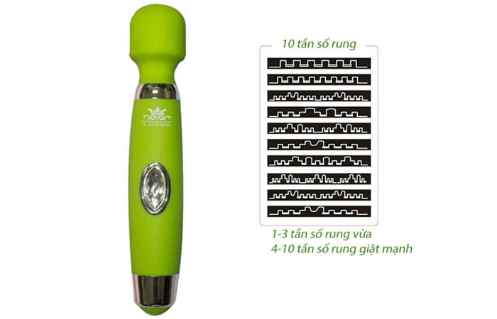 Chày Rung Massage Điểm G Luoge Tăng Khoái Cảm Đỉnh Cao Cho Nàng