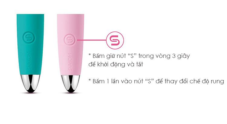 Thanh Rung Mini Svakom Daisy Chính Hãng Mỹ Kích Thích Cực Mạnh