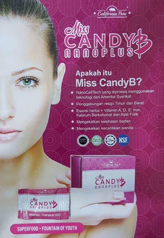 Kẹo Bổ Sung Miss Candy Nano Plus Mỹ Cho Nữ Tăng Sức Đề Kháng