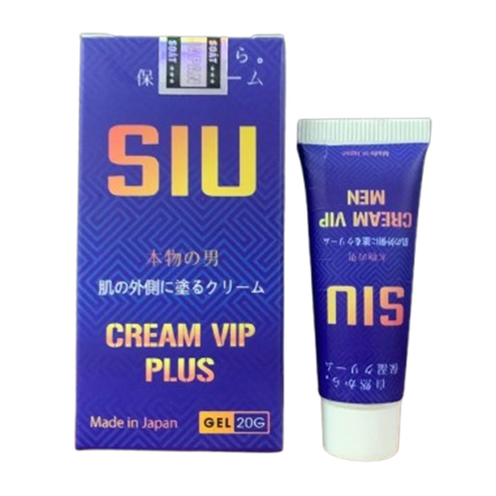 Kem Siu Vip Plus Nhật Bản Bôi Ngoài Da Dịu Mát An Toàn
