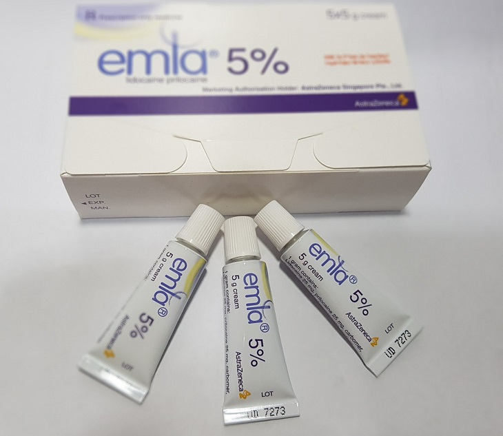 Gel Bôi Emla 5% Giảm Đau Hiệu Quả Kéo Dài Chai 5g