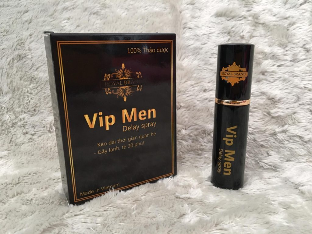 Chai Xịt Vip Men 10ml Kéo Dài Thời Gian Tăng Cường Sinh Lý