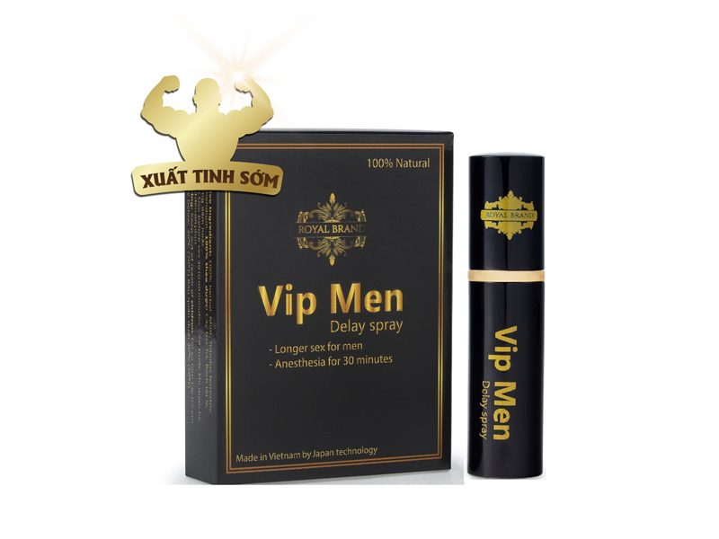 Chai Xịt Vip Men 10ml Kéo Dài Thời Gian Tăng Cường Sinh Lý