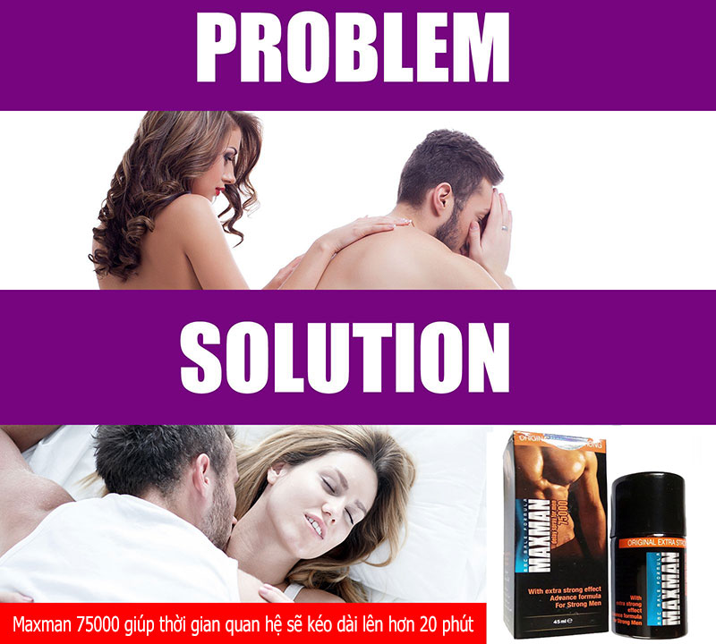 Chai Xịt USA Maxman 75000 Kéo Dài Thời Gian Tăng Khoái Cảm