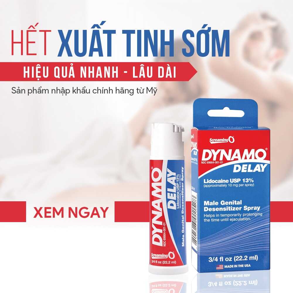  Kho sỉ Chai Xịt USA Dynamo Delay - Kéo Dài Thời Gian - 22.2ml giá rẻ