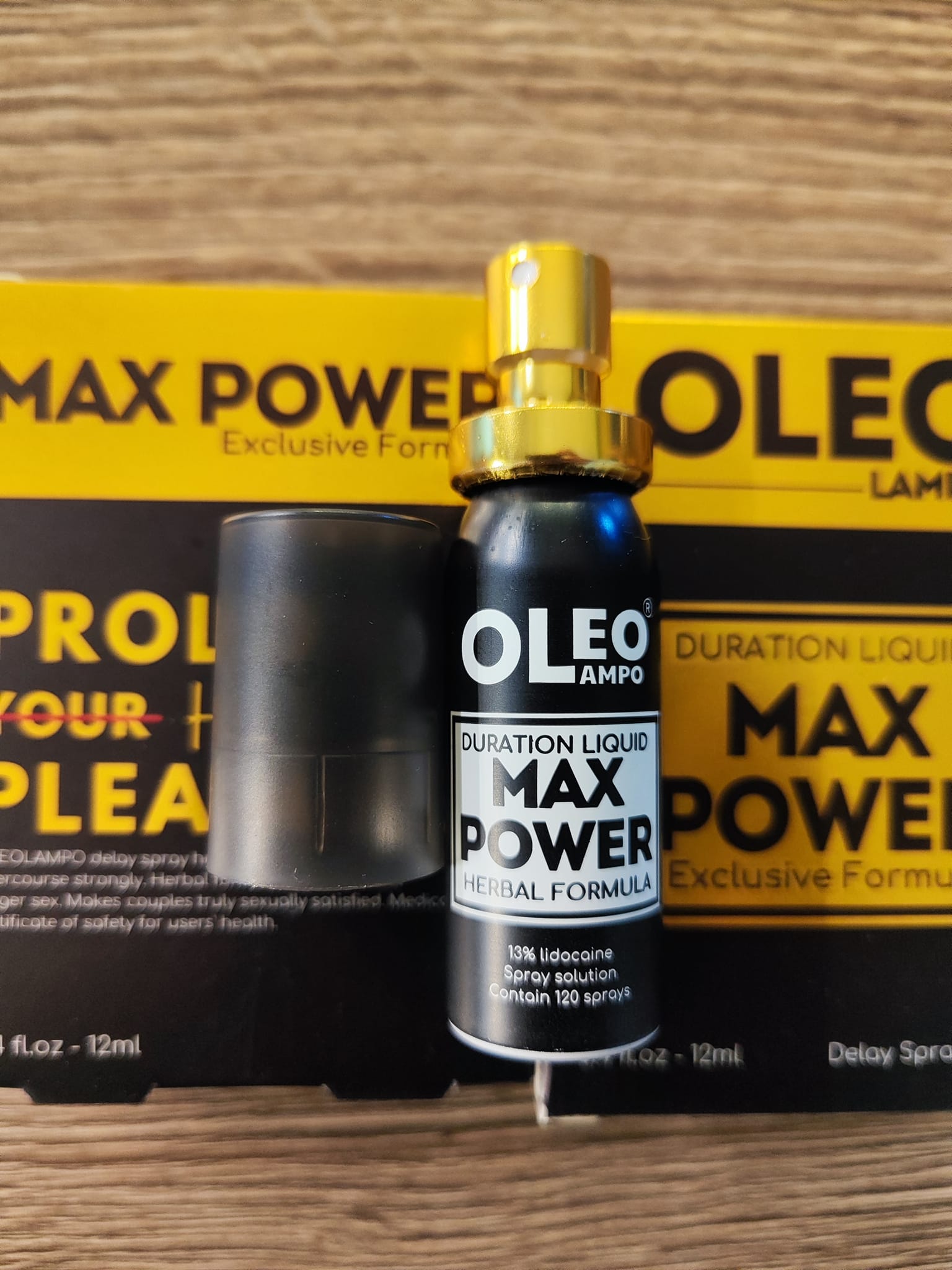 Chai Xịt Oleo Lampo 12ml Tăng Cường Hiệu Quả Kéo Dài Thời Gian