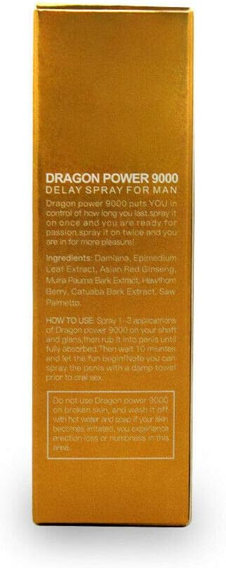 Chai Xịt Dragon Power 9000 Kéo Dài 15ml Chính Hãng Giá Tốt