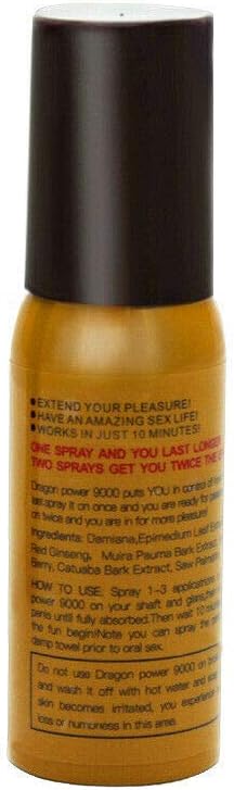 Chai Xịt Dragon Power 9000 Kéo Dài 15ml Chính Hãng Giá Tốt