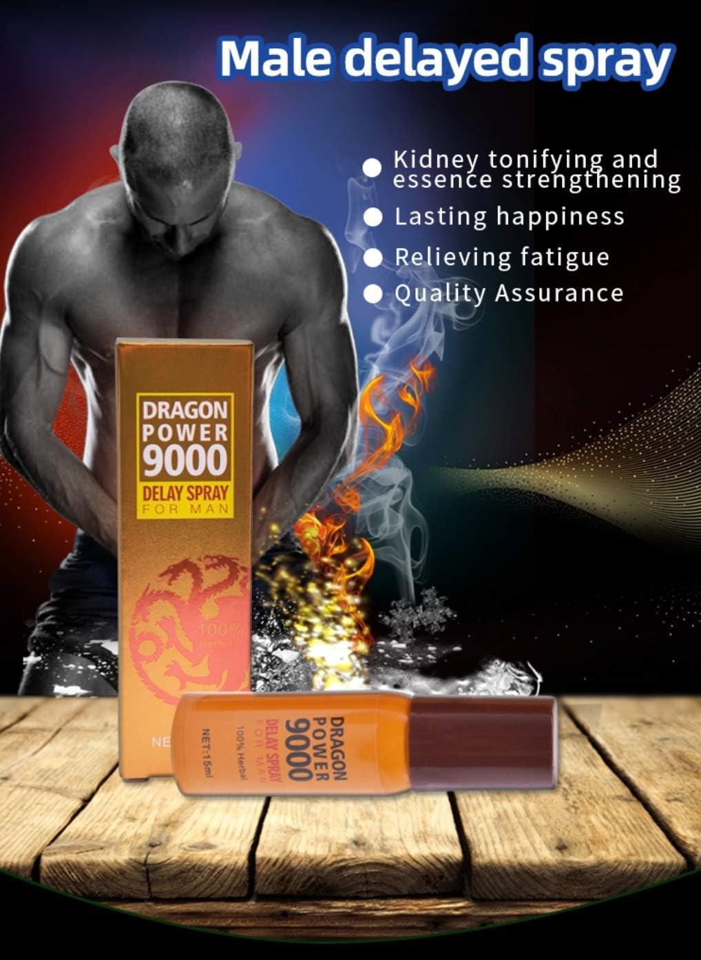 Chai Xịt Dragon Power 9000 Kéo Dài 15ml Chính Hãng Giá Tốt