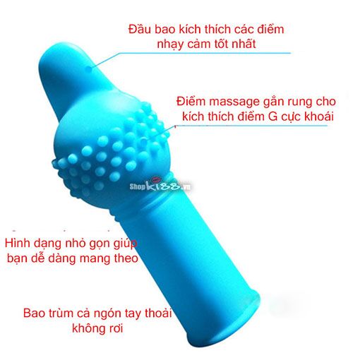 Bao đeo ngón tay gai sắc nét tăng cảm hứng chơi game