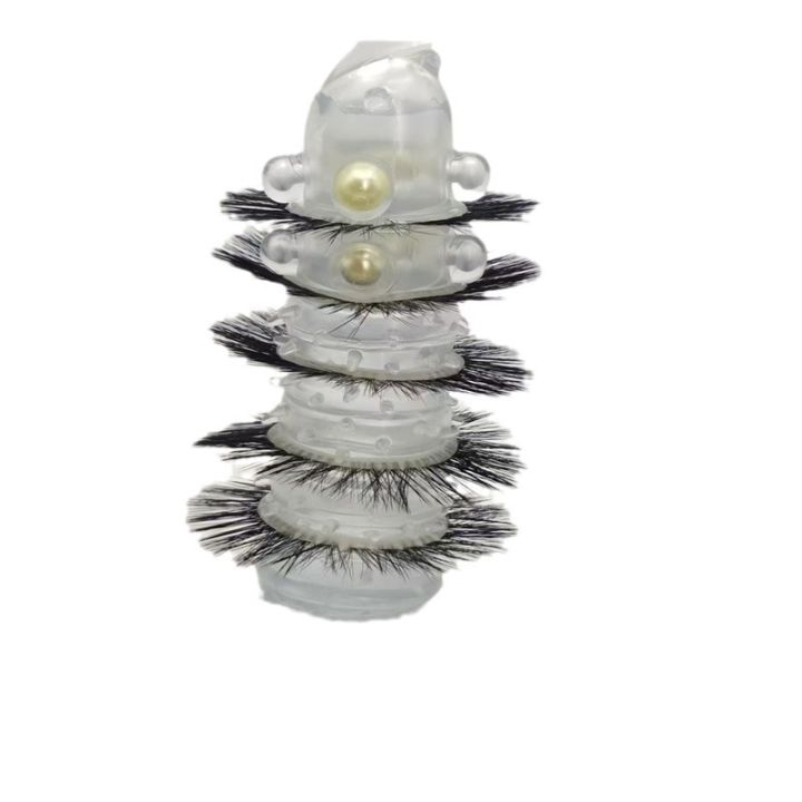 바이킹 2중 콘돔 5개 고리 강화 자극 미끄럼 방지 품질