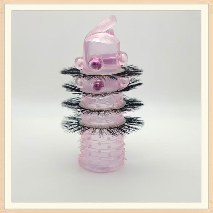 바이킹 2중 콘돔 5개 고리 강화 자극 미끄럼 방지 품질