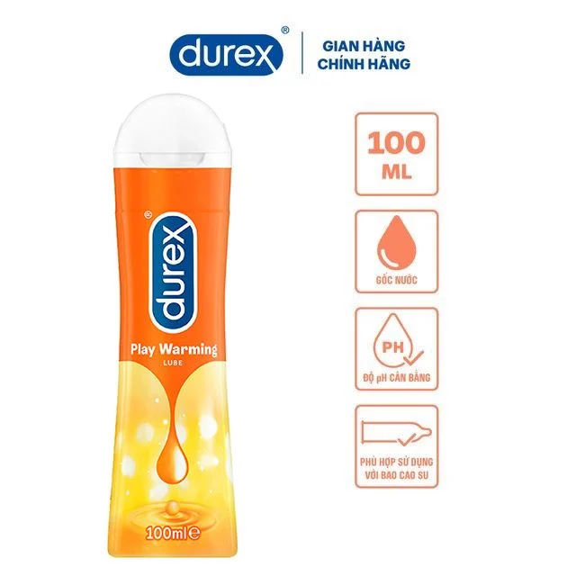  Shop bán Gel Bôi Trơn Durex Play Warming Lube 100ml tốt nhất