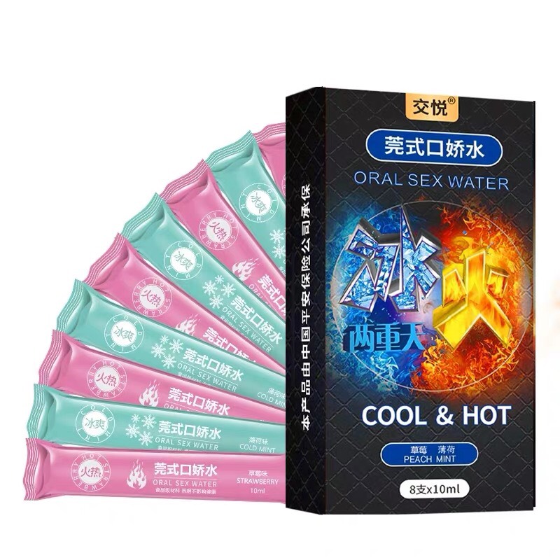  Review Nước Thần Tình Yêu Băng Hỏa BJ - 1 Cặp Xanh Lạnh Hồng Nóng giá rẻ