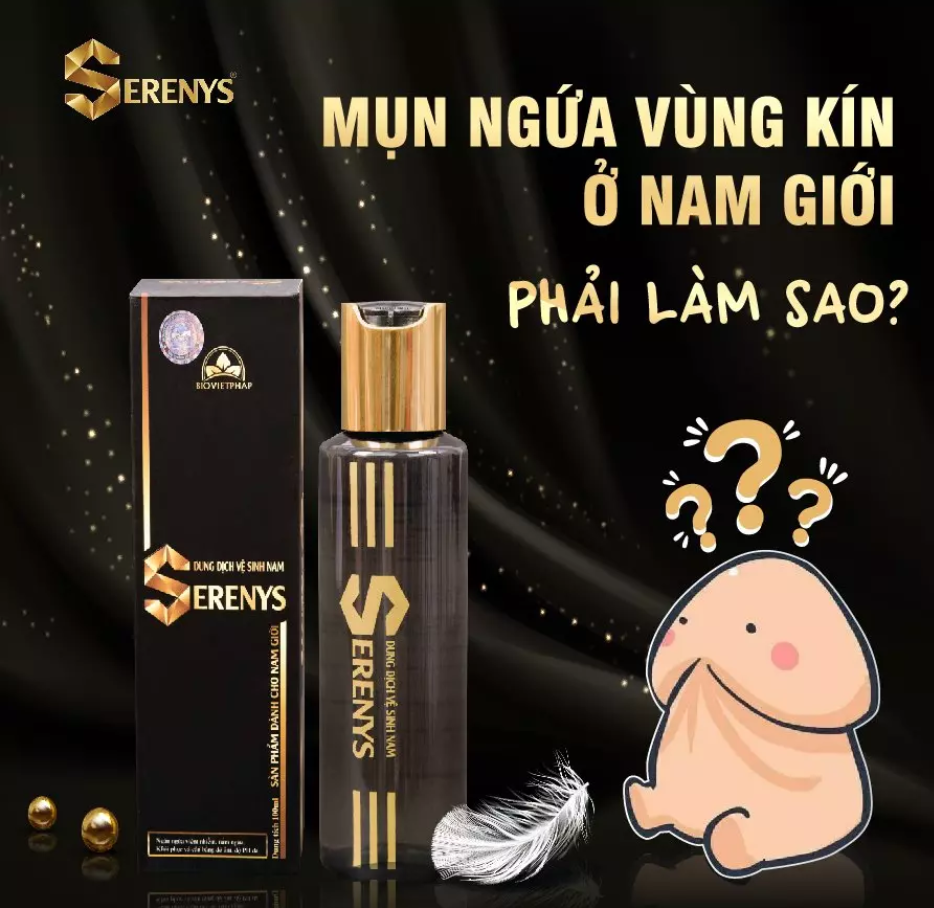  Đại lý Dung Dịch Vệ Sinh Nam Giới Serenys Khử Mùi Kháng Viêm Nhiễm Khuẩn hàng mới về