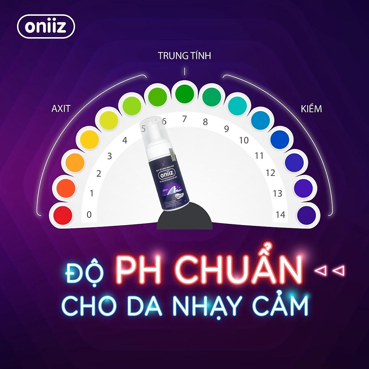 Bọt Vệ Sinh Nam Oniiz 100ml – Sạch Sẽ, Thoáng Mát, Tự Tin