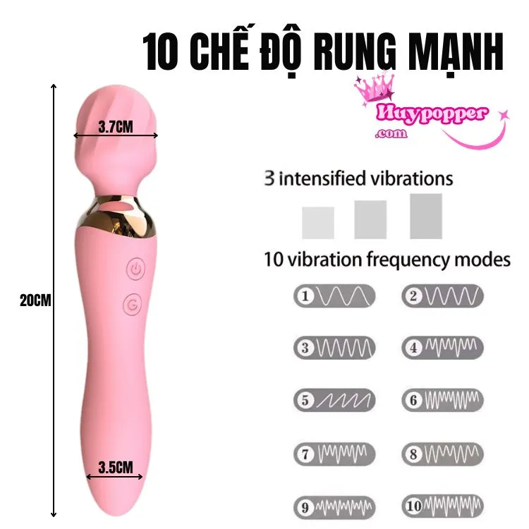 Chày rung tình yêu Eros mini siêu kích thích tuyệt vời