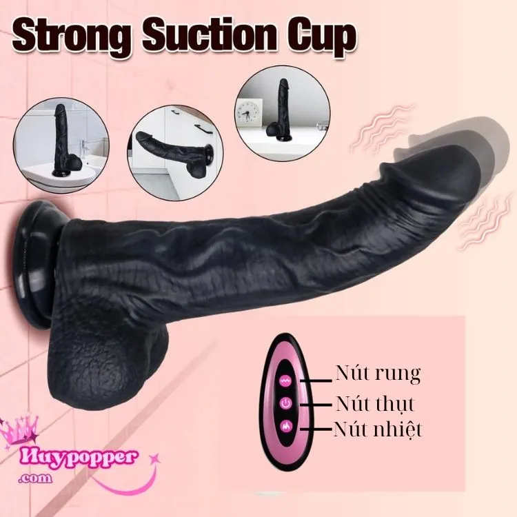 Dương vật giả rung thụt tự động châu Phi gia nhiệt 42 độ Dương vật giả rung thụt tự động châu Phi gia nhiệt 42 độ