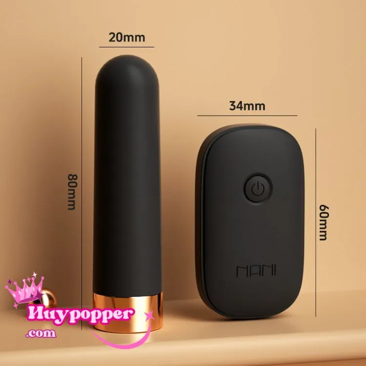 Trứng Rung Mini Điều Khiển Xa Siêu Mảnh Mịn Thăng Hoa