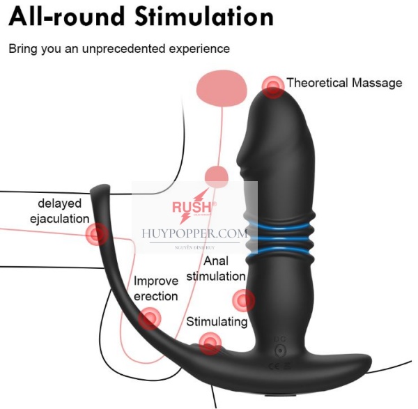 Dụng Cụ Kích Thích Tuyến Tiền Liệt IPHISI Máy Massage Cao Cấp