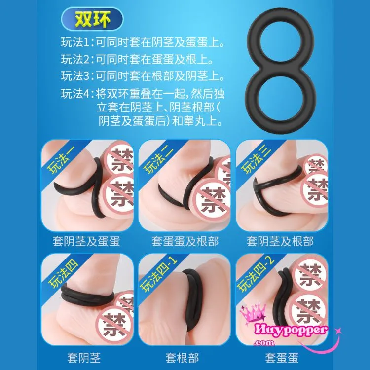 Vòng đeo dương vật Smart Ring mềm mại tăng khoái cảm Vòng đeo dương vật Smart Ring mềm mại tăng khoái cảm