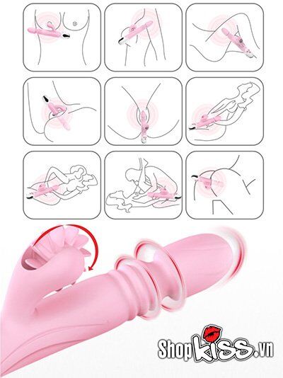  Thông tin Máy massage điểm G và âm vật có rung thụt tự động XuanAi mới nhất