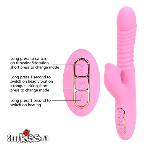  Kho sỉ Máy massage điểm G và âm vật đa năng Dibe – Rung ngoáy thụt liếm sưởi ấm cao cấp