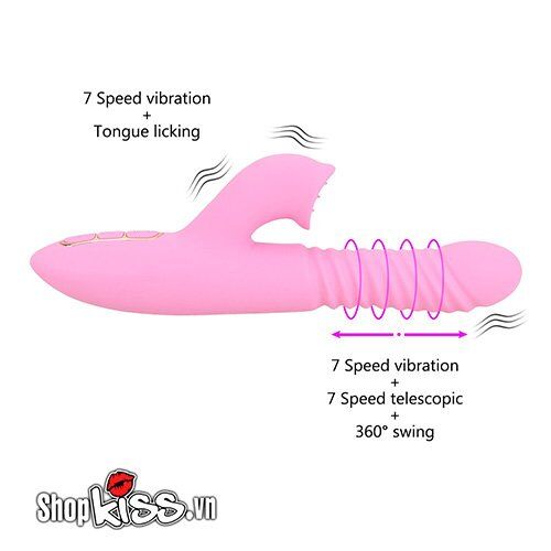  Kho sỉ Máy massage điểm G và âm vật đa năng Dibe – Rung ngoáy thụt liếm sưởi ấm cao cấp