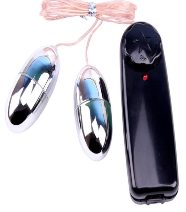 DC61C Đồ Chơi Tình Dục Nữ 2 Trứng Rung Inox Kích Thích Cực Mạnh