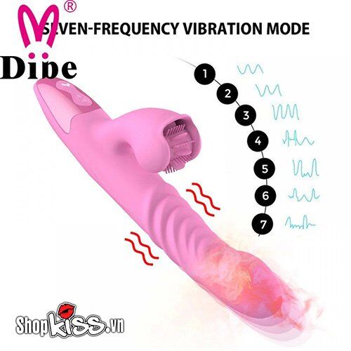  Sỉ Máy massage điểm G và âm vật đa năng Dibe – Rung thụt ngoáy xoay tỏa nhiệt hàng mới về