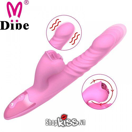  Sỉ Máy massage điểm G và âm vật đa năng Dibe – Rung thụt ngoáy xoay tỏa nhiệt hàng mới về