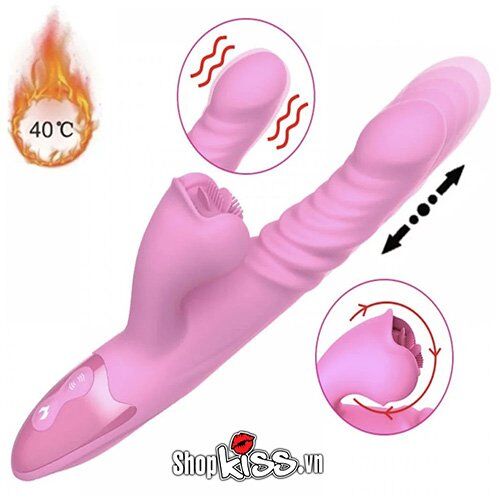  Sỉ Máy massage điểm G và âm vật đa năng Dibe – Rung thụt ngoáy xoay tỏa nhiệt hàng mới về
