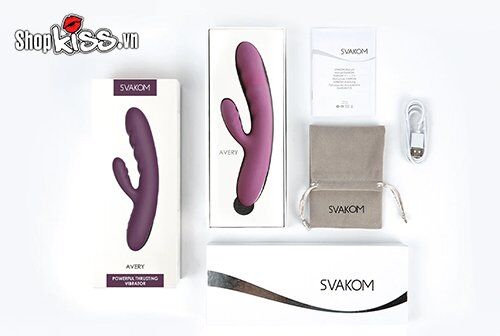 Máy massage điểm G Svakom Avery rung thụt tự động kích thích

