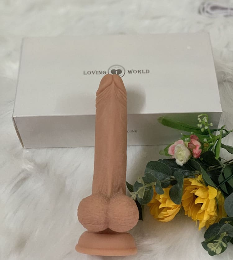 Dương vật giả gắn tường siêu rung siêu mềm mại như thật