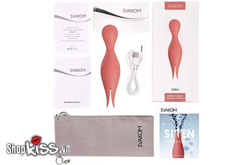  Sỉ Máy massage 2 đầu kích thích đa điểm Svakom Siren loại tốt