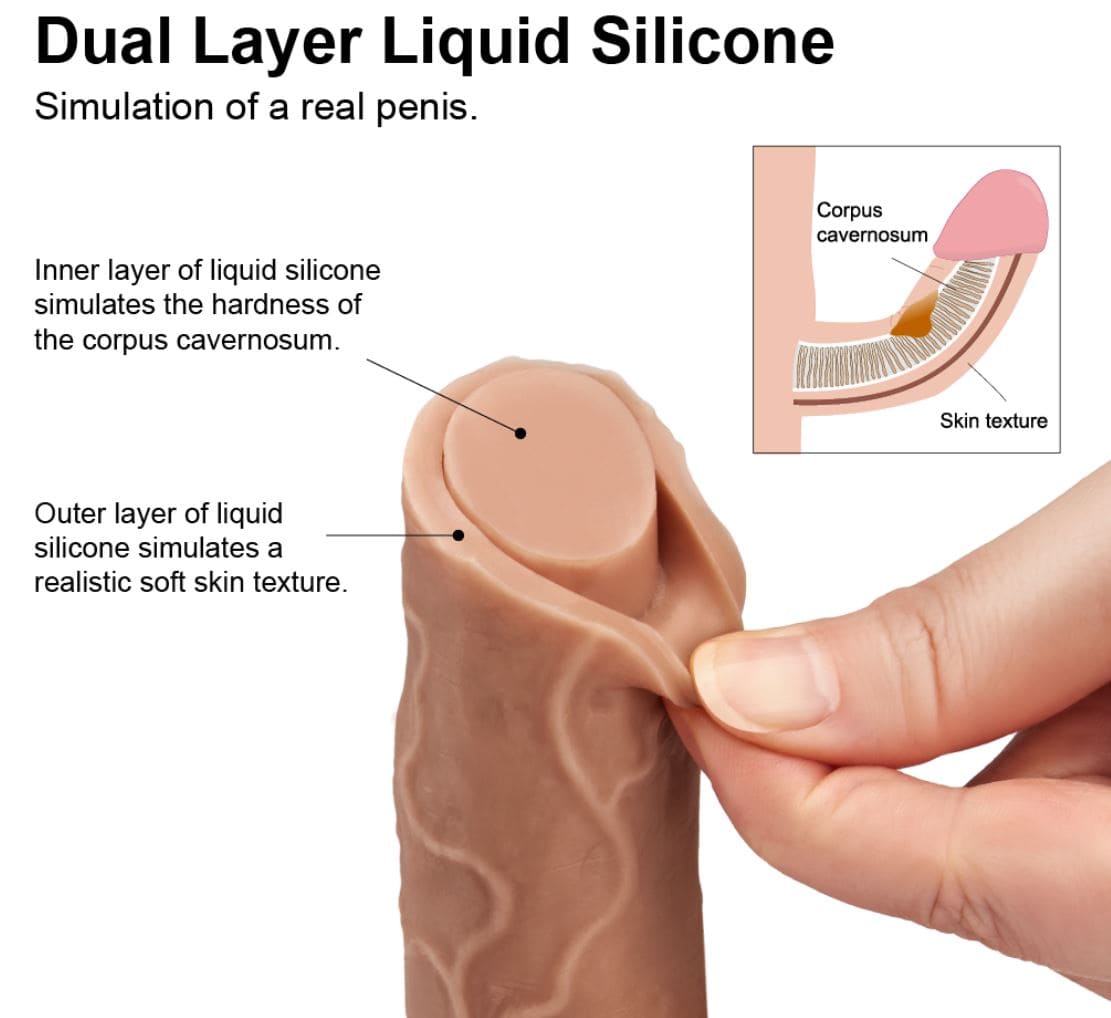 Dương vật giả dán tường DV55G cao cấp, kích thích cực đỉnh