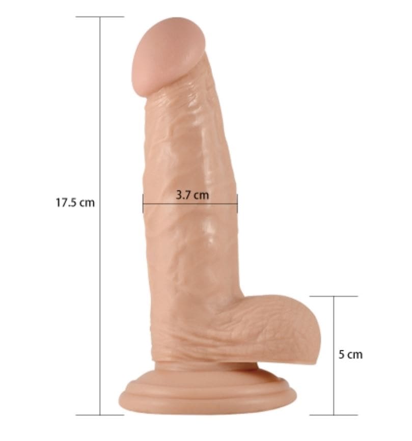 Dương vật giả có rung DV57A siêu thật kích thích cảm xúc mạnh