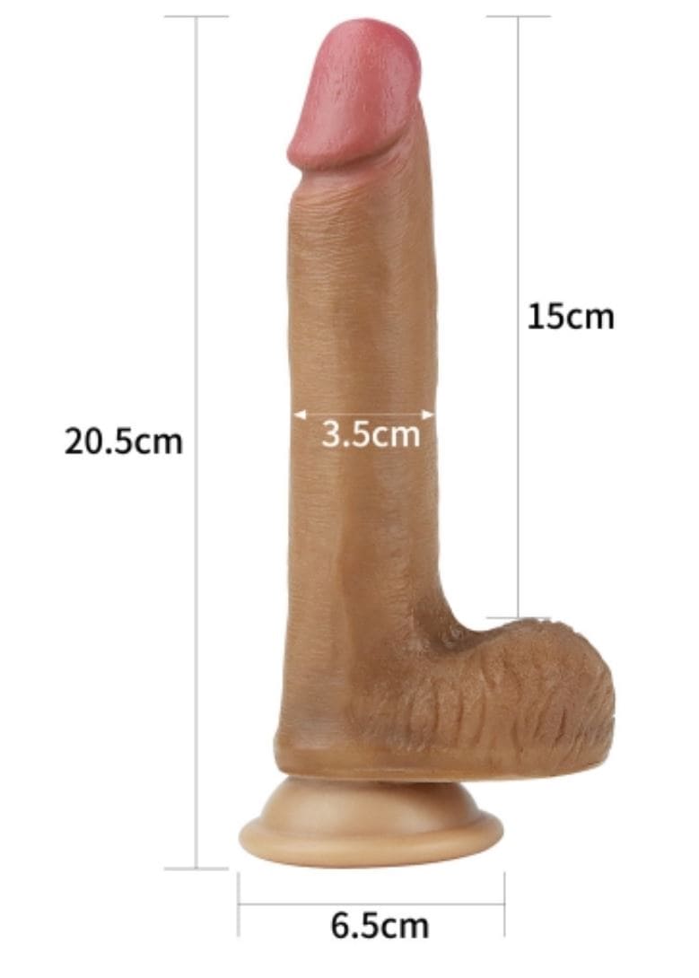 Dương vật giả cao cấp DV58B gắn tường mềm mại cực phê